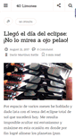Mobile Screenshot of 40limon.es